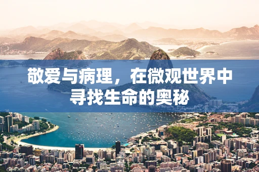 敬爱与病理，在微观世界中寻找生命的奥秘