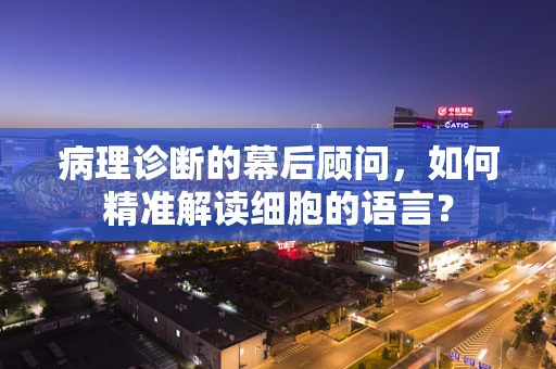 病理诊断的幕后顾问，如何精准解读细胞的语言？