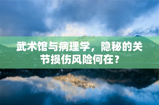 武术馆与病理学，隐秘的关节损伤风险何在？