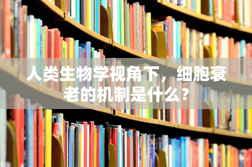人类生物学视角下，细胞衰老的机制是什么？