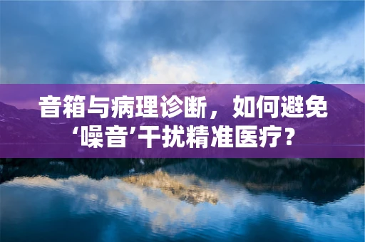 音箱与病理诊断，如何避免‘噪音’干扰精准医疗？