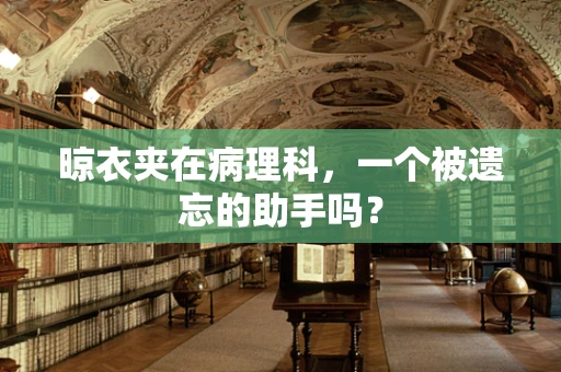 晾衣夹在病理科，一个被遗忘的助手吗？