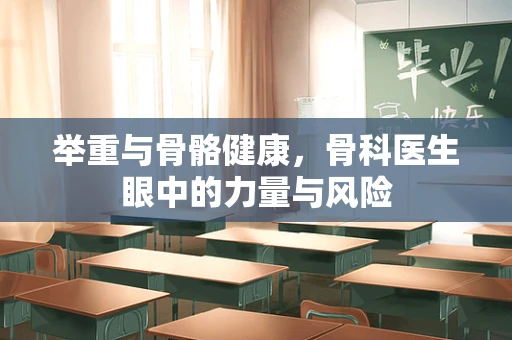 举重与骨骼健康，骨科医生眼中的力量与风险