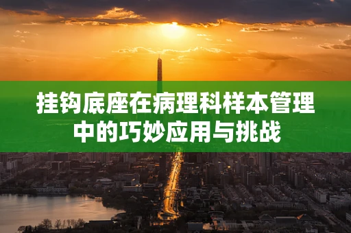 挂钩底座在病理科样本管理中的巧妙应用与挑战