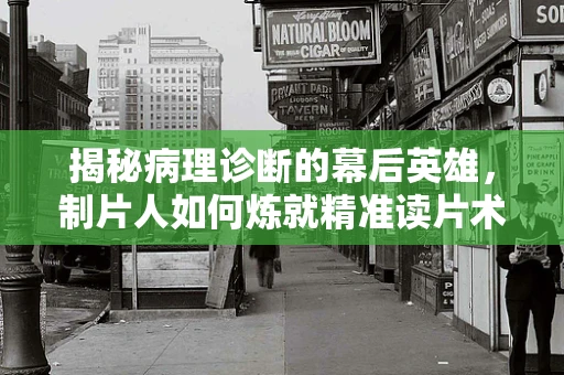 揭秘病理诊断的幕后英雄，制片人如何炼就精准读片术？