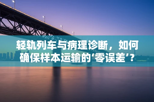 轻轨列车与病理诊断，如何确保样本运输的‘零误差’？