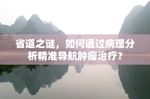 省道之谜，如何通过病理分析精准导航肿瘤治疗？