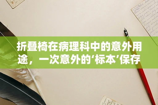 折叠椅在病理科中的意外用途，一次意外的‘标本’保存尝试