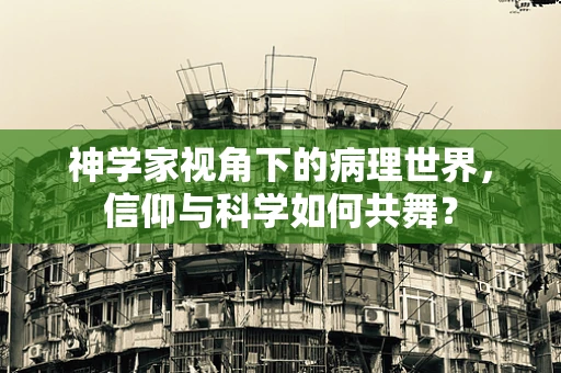神学家视角下的病理世界，信仰与科学如何共舞？