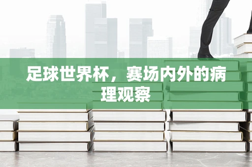 足球世界杯，赛场内外的病理观察