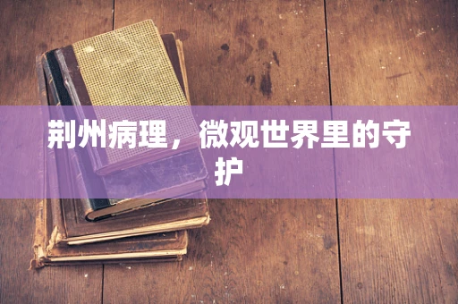 荆州病理，微观世界里的守护