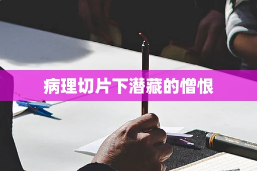 病理切片下潜藏的憎恨