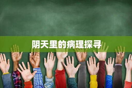 阴天里的病理探寻