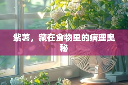 紫薯，藏在食物里的病理奥秘