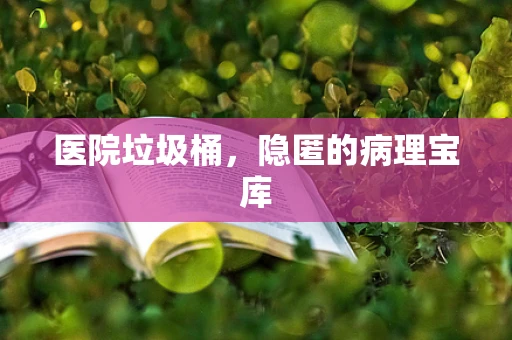 医院垃圾桶，隐匿的病理宝库