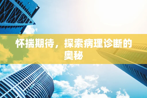 怀揣期待，探索病理诊断的奥秘