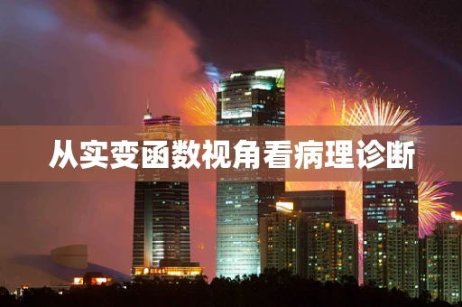 从实变函数视角看病理诊断