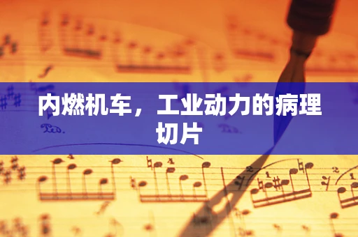 内燃机车，工业动力的病理切片