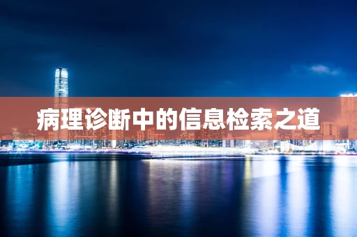 病理诊断中的信息检索之道