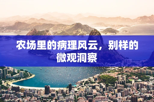 农场里的病理风云，别样的微观洞察