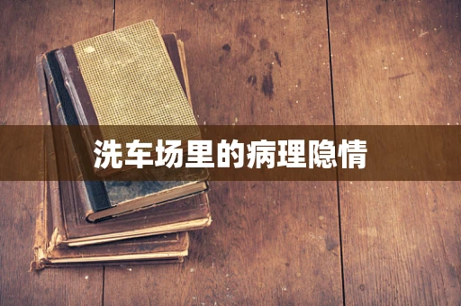 洗车场里的病理隐情
