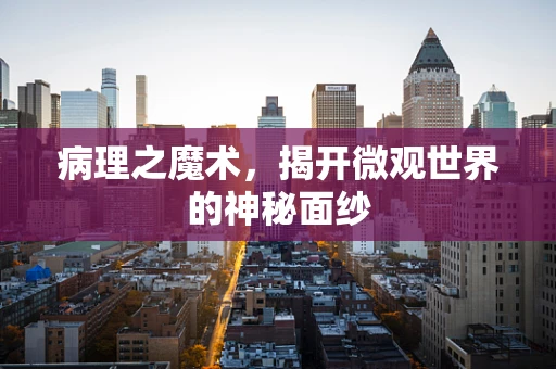 病理之魔术，揭开微观世界的神秘面纱