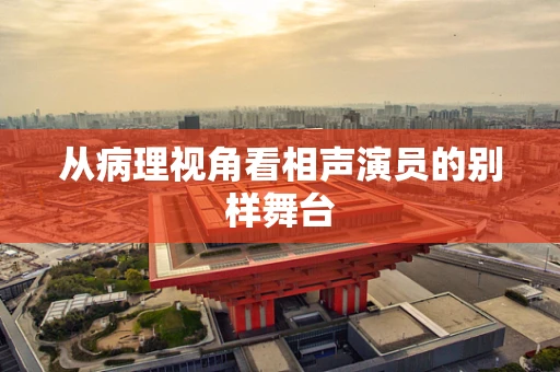 从病理视角看相声演员的别样舞台