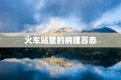 火车站里的病理百态
