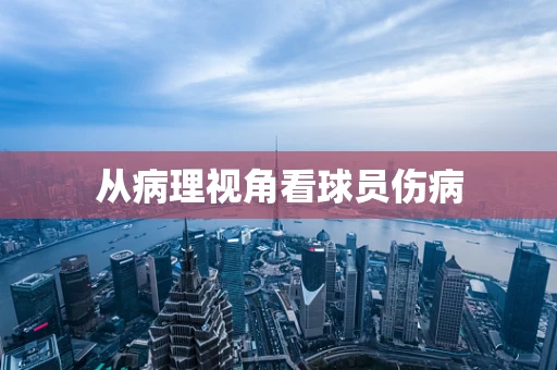 从病理视角看球员伤病