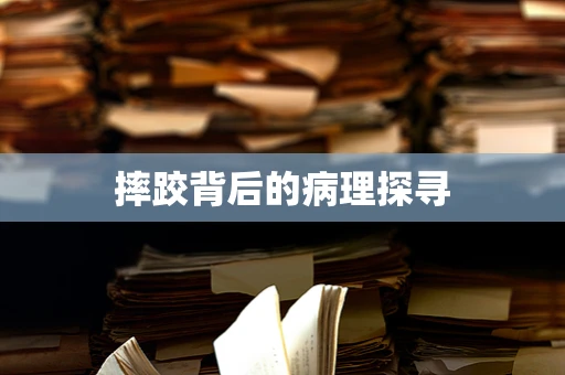 摔跤背后的病理探寻