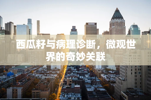 西瓜籽与病理诊断，微观世界的奇妙关联