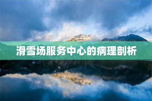 滑雪场服务中心的病理剖析