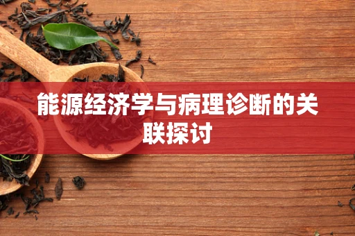 能源经济学与病理诊断的关联探讨