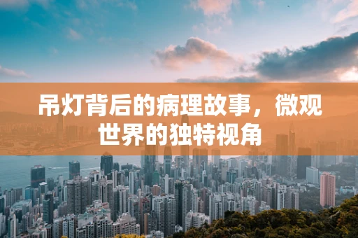 吊灯背后的病理故事，微观世界的独特视角