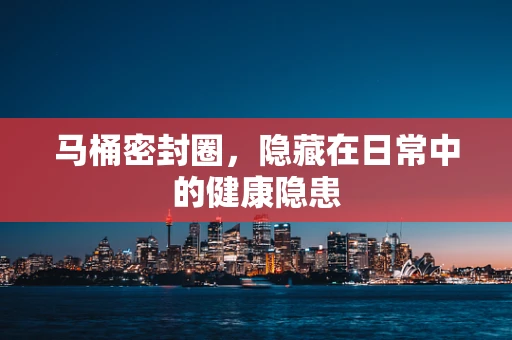 马桶密封圈，隐藏在日常中的健康隐患
