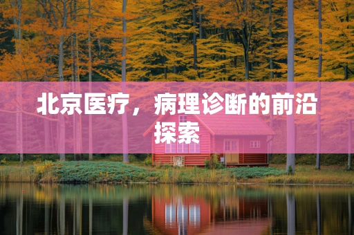 北京医疗，病理诊断的前沿探索