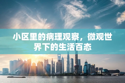 小区里的病理观察，微观世界下的生活百态