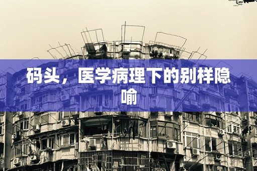 码头，医学病理下的别样隐喻