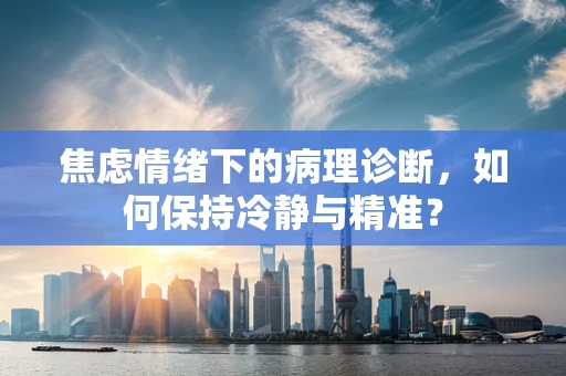 焦虑情绪下的病理诊断，如何保持冷静与精准？