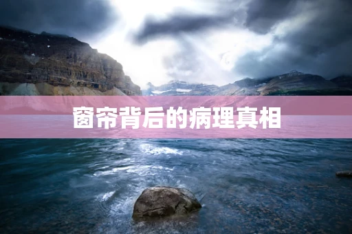 窗帘背后的病理真相