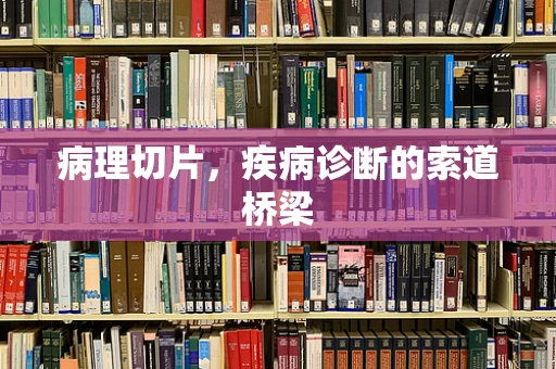 病理切片，疾病诊断的索道桥梁