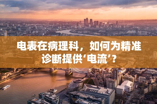 电表在病理科，如何为精准诊断提供‘电流’？