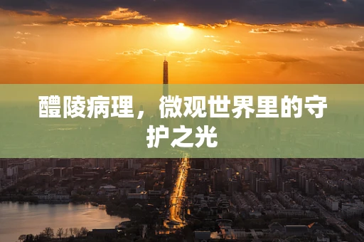 醴陵病理，微观世界里的守护之光