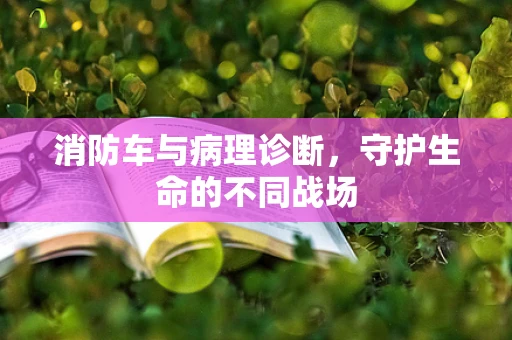 消防车与病理诊断，守护生命的不同战场