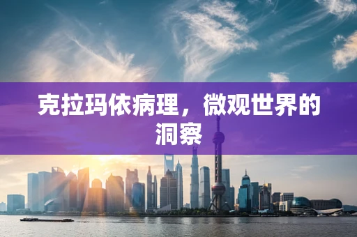 克拉玛依病理，微观世界的洞察