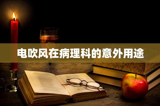 电吹风在病理科的意外用途