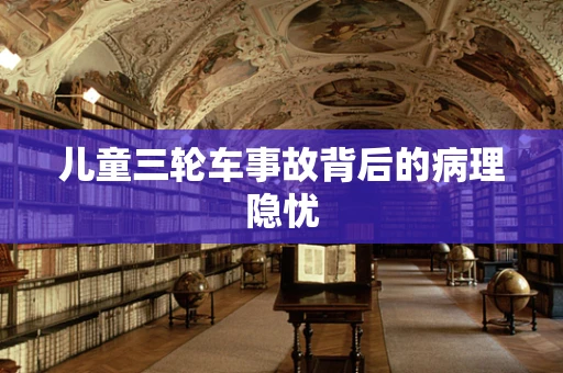 儿童三轮车事故背后的病理隐忧