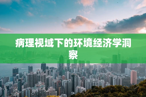 病理视域下的环境经济学洞察