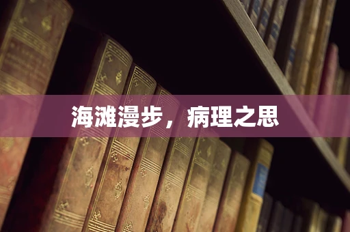 海滩漫步，病理之思