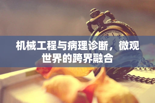 机械工程与病理诊断，微观世界的跨界融合
